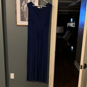 Royal blue maxi dress
